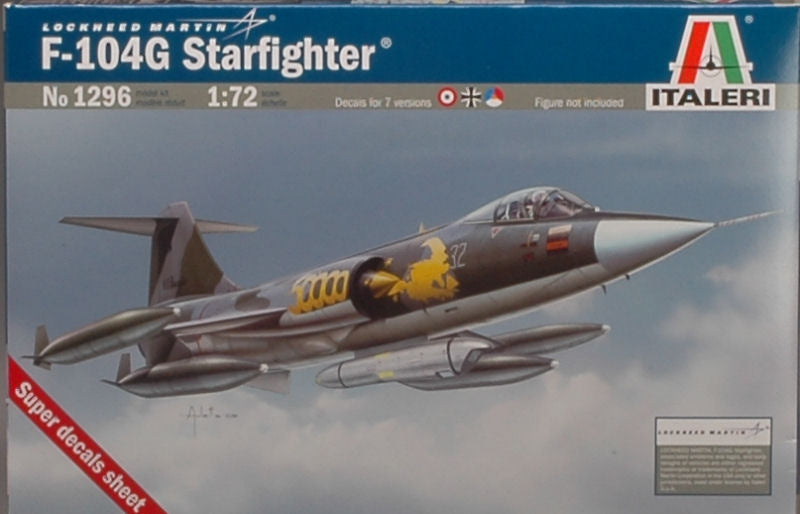 Italeri - F 104 G RECCE STARFIGHTER KIT 1:72 - Cod. IT1296