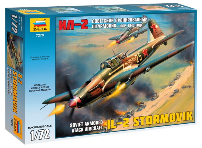 Zvezda - STORMOVIK IL-2 KIT 1:72 - Cod. Z7279