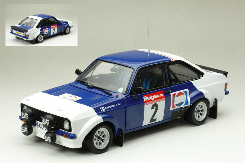 Sunstar - FORD ESCORT MKII RS1800 N.2 CIRCUIT OF ARDENNES AIRIKKALA-PIRONEN 1:18 - Cod. SS4662