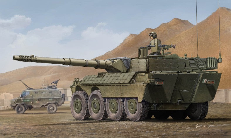 Trumpeter - CARRO ITALIAN CENTAURO FIRST BATCH W/ROMOR KIT 1:35 - Cod. TP1563