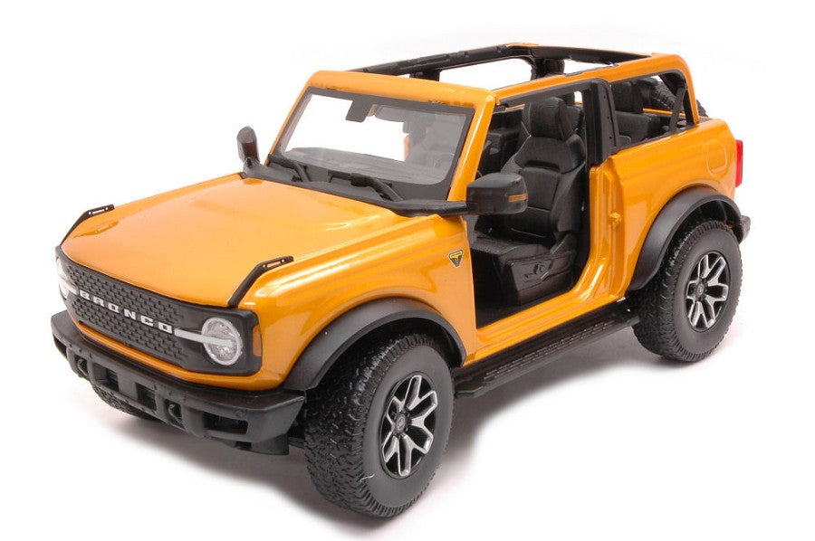 Maisto - FORD BRONCO 2021 NO DOOR YELLOW 1:18 - Cod. MI31457O