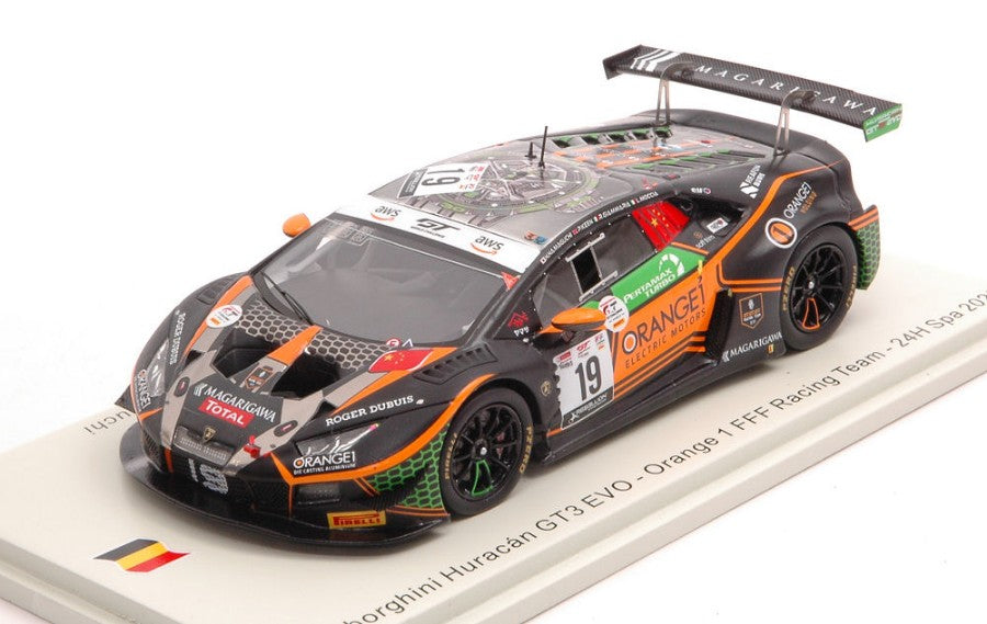 Spark Model - LAMBORGHINI HURACAN GT3 N.19 24 H SPA 2020 MOCCIA-KEEN-GIAMMARIA-HAMAG. - Cod. SB413