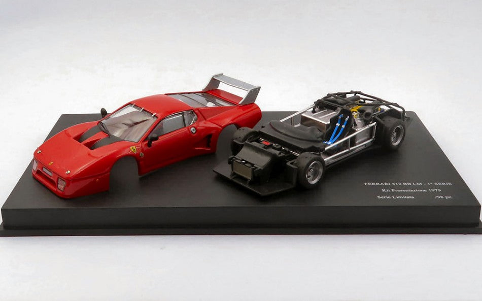 Best Model - FERRARI 512 BB LM 1^ SERIE KIT PRESENTAZIONE 1979 1:43 - Cod. BT9820-D
