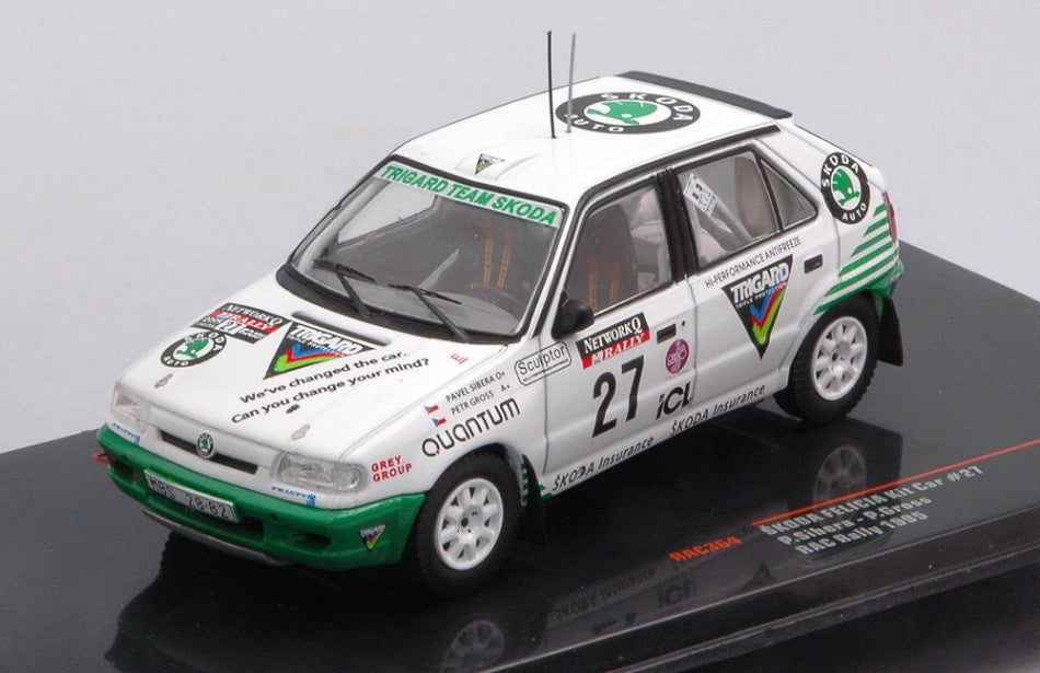 Ixo Model - SKODA FELICIA KIT CAR N.27 RAC RALLY 1995SIBERA/GROSS 1:43 - Cod. RAC364