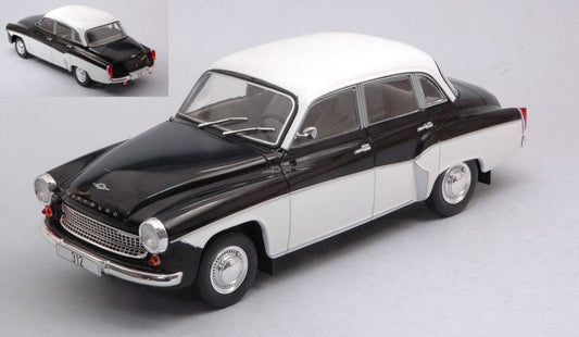 Whitebox - WARTBURG 312 BLACK/WHITE 1:24 - Cod. WB124096
