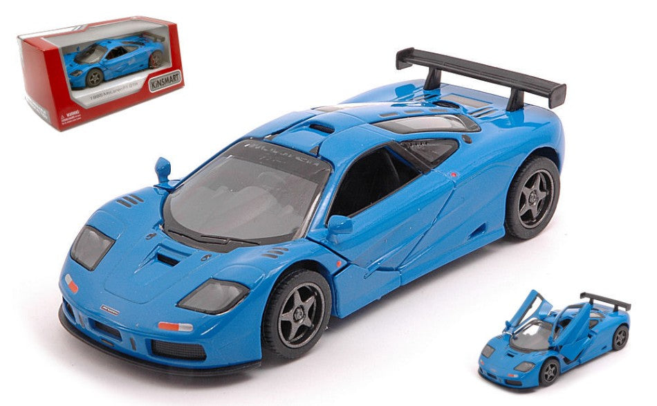 Kinsmart - MC LAREN F1 GTR 1995 BLUE cm 12 BOX - Cod. KT5411WB