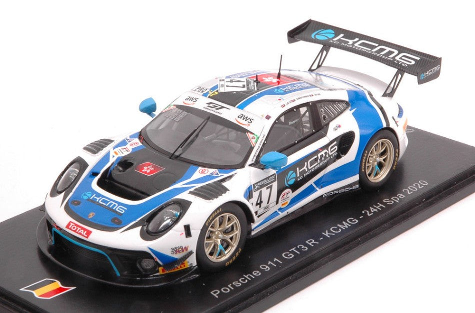Spark Model - PORSCHE 911 GT3 N.47 24 H SPA 2020 LIETZ-CHRISTENSEN-ESTRE 1:43 - Cod. SB379