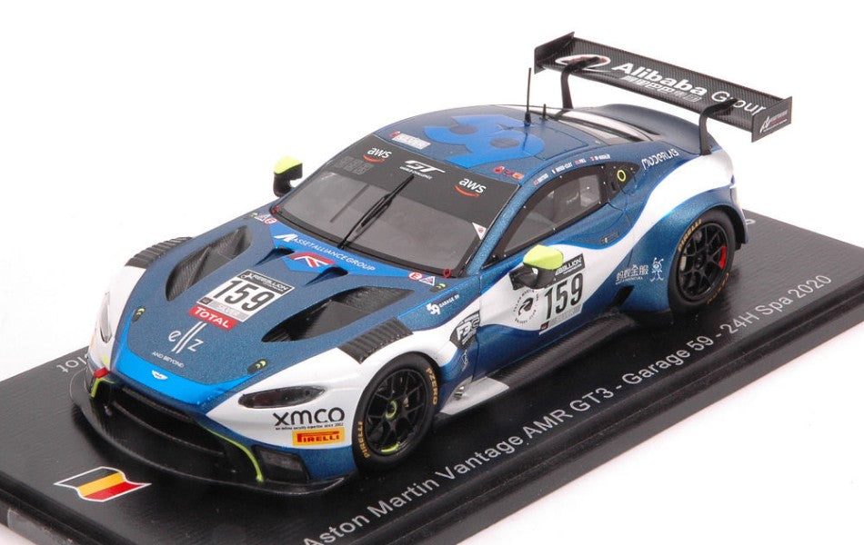 Spark Model - ASTON MARTIN VANTAGE GT3 N.159 24 H SPA 2020 WATSON DE ANGELIS-PULL-H. - Cod. SB403