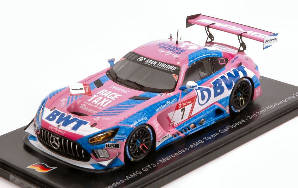 Spark Model - MERCEDES GT3 N.7 3rd NURBURGRING 2021 GOTZ-JUNCADELLA-MARCIELLO 1:43 - Cod. SG752