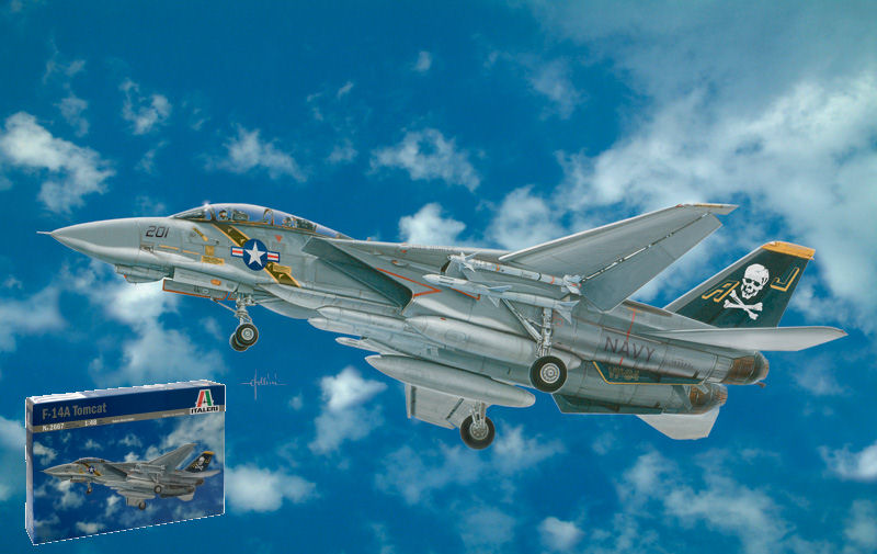 Italeri - F 14A TOMCAT KIT 1:48 - Cod. IT2667