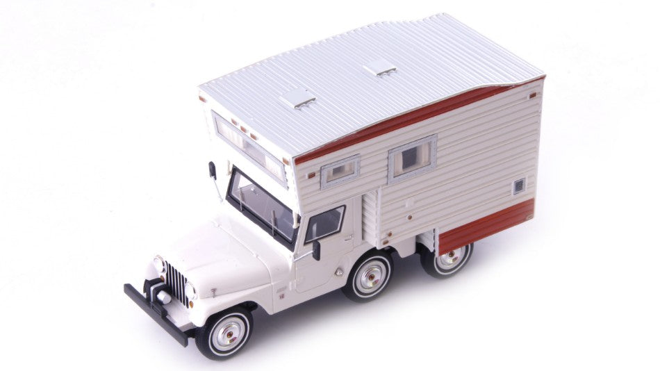 Autocult - JEEP CJ5 UNIVERSAL CAMPER 1969 WHITE 1:43 - Cod. ATC09017