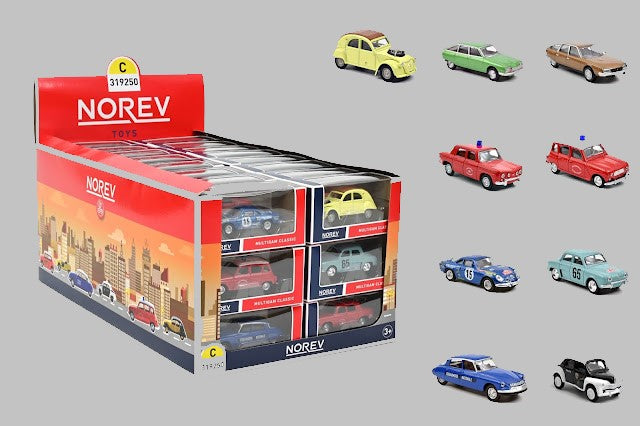 Norev - DISPLAY 48 MODELS ASS. MULTIGAM 1:64 - Cod. NV319250