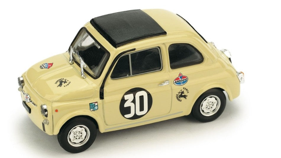 Brumm - GIANNINI 500 TV N.30 COPPA CARRI MONZA 1966 M.ZANETTI CAMP.D ITALIA 1:43 - Cod. BM0477