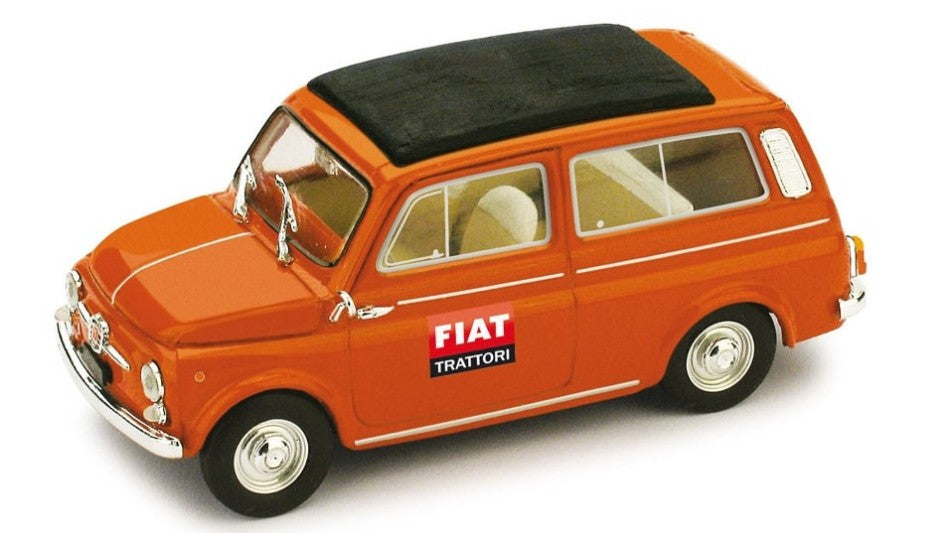 Brumm - FIAT 500 GIARDINIERA 1960 FIAT TRATTORI 1:43 - Cod. BM0426