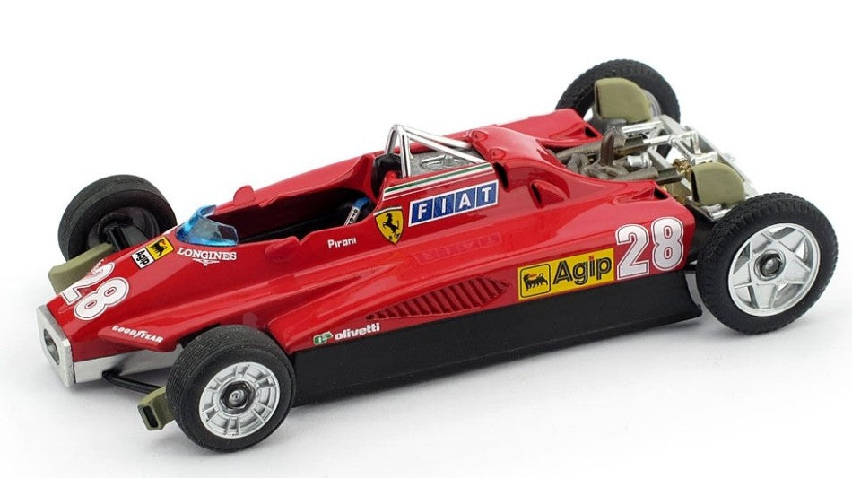Brumm - FERRARI 126 C2 D.PIRONI 1982 N.28 S.MARINO VERS.TRASPARENTE 1:43 - Cod. BM0268T