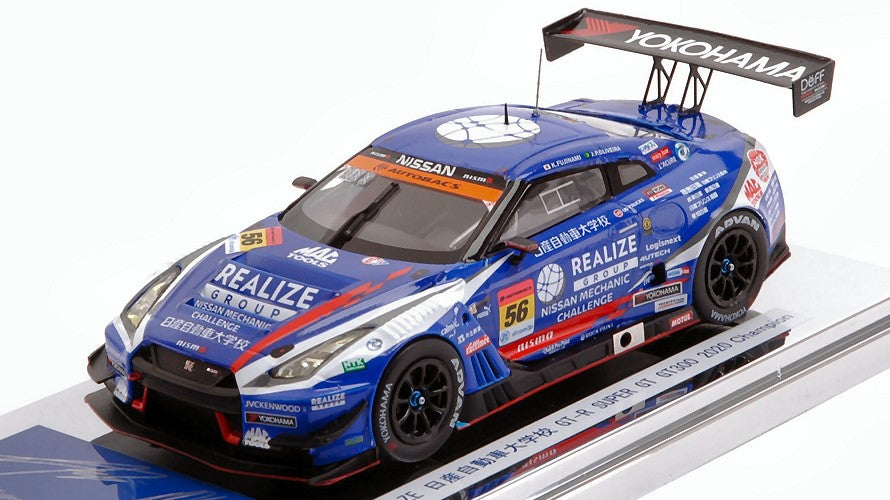 Ebbro - REALIZE GT-R N.56 SUPER GT300 2020 CHAMPION 1:43 - Cod. EB45749
