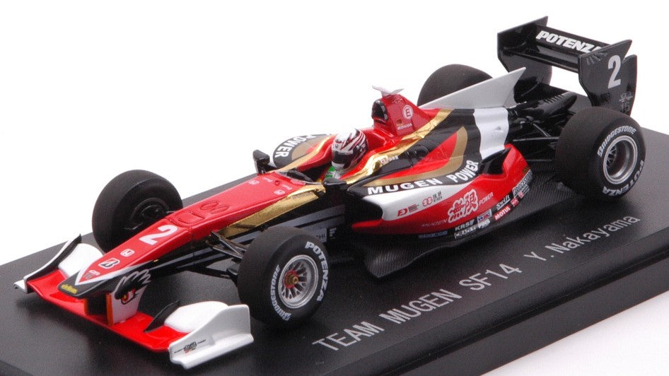Ebbro - TEAM MUGEN SF14 N.2 SUPER FORMULA 2014 Y.NAKAYAMA 1:43 - Cod. EB45115