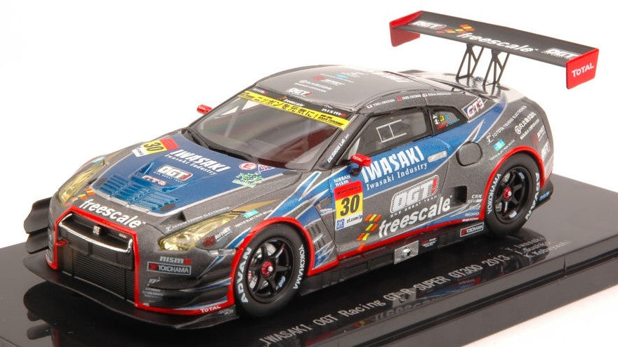 Ebbro - NISSAN GT-R N.30 SUPER GT300 2013 IWASAKI-SUSHKO-KOBAYASHI 1:43 - Cod. EB44985