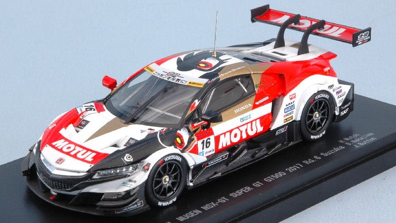Ebbro - HONDA NSX-GT N.16 12th SUZUKA S.GT500 2017 MUTOH-NAKAJIMA-J.BUTTON 1:43 - Cod. EB45548