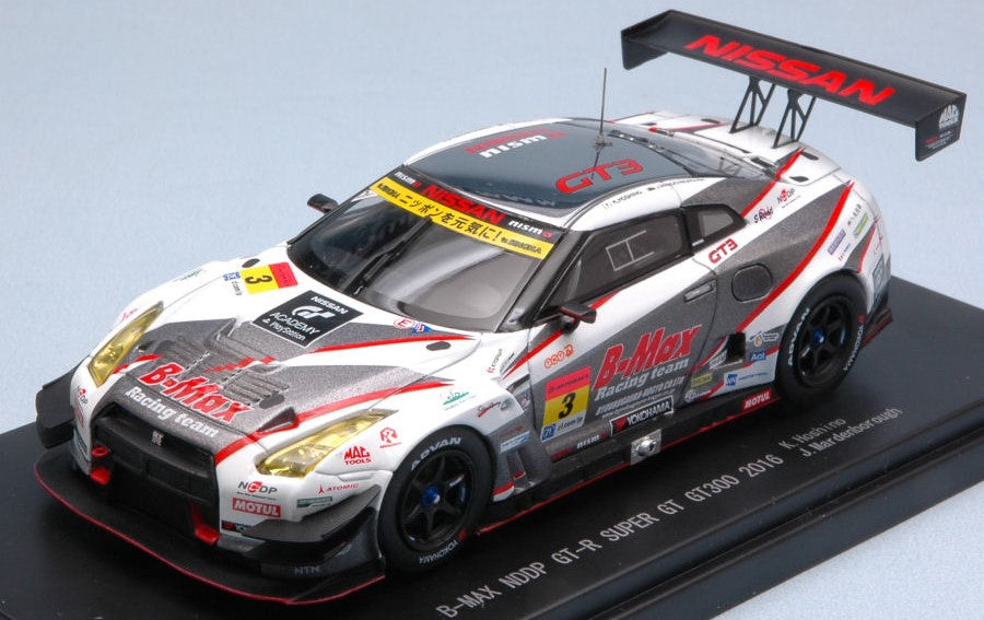 Ebbro - NISSAN GT-R N.3 4th SUPER GT300 2016 K.HOSHINO-J.MARDENBOROUGH 1:43 - Cod. EB45401