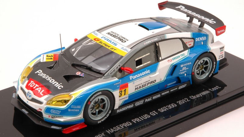 Ebbro - TOYOTA PRIUS N.31 SUPER GT300 2012 OKAYAMA TEST 1:43 - Cod. EB44829
