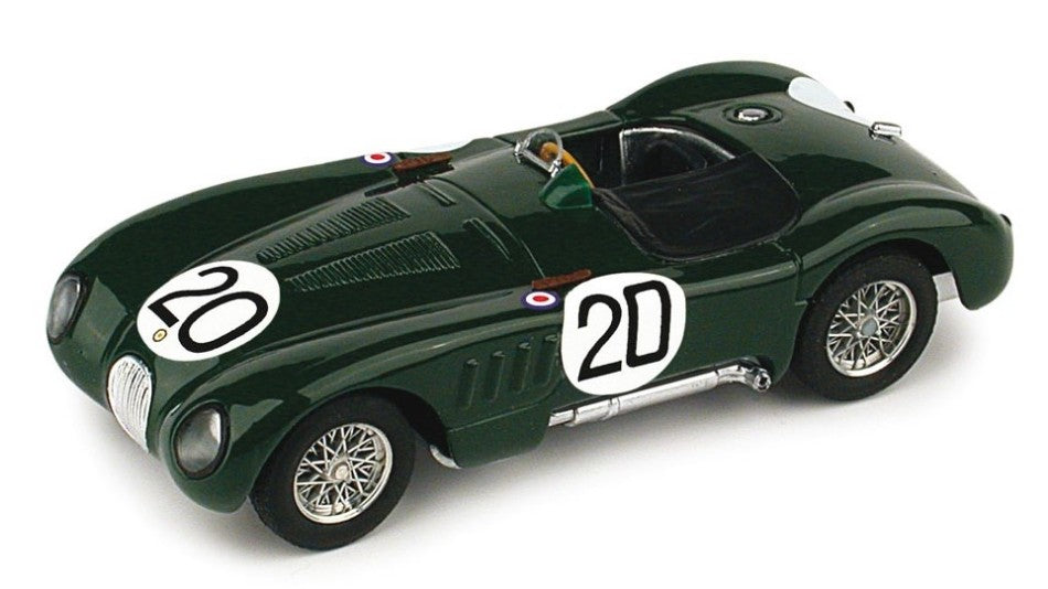 Brumm - JAGUAR C TYPE N.20 WINNER 24 H LE MANS 1951 WALKER-WHITEHEAD 1:43 - Cod. BM0356