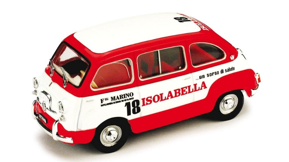 Brumm - FIAT 600 MULTIPLA AMARO ISOLABELLA 1960 1:43 - Cod. BM0410