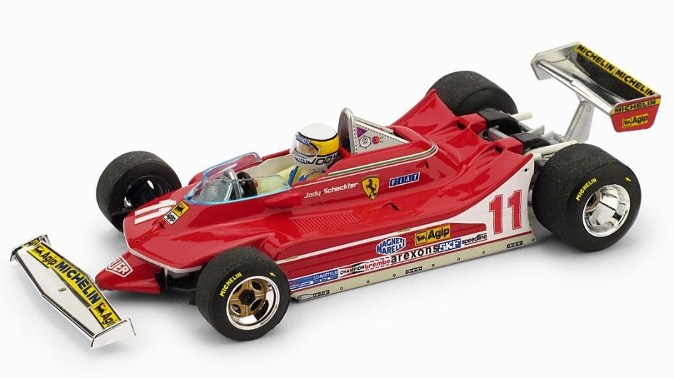 Brumm - FERRARI 312 T4 JODY SCHECKTER 1979 N.11 WINNER ITALY GP + PILOTA 1:43 - Cod. BM0511CH