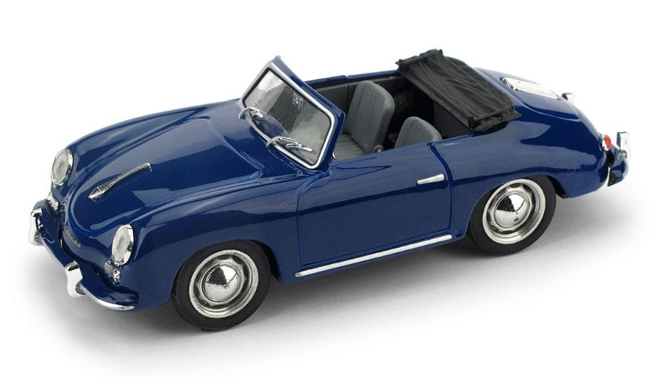 Brumm - PORSCHE 356 CABRIOLET APERTA 1952 SPECIAL COLOR ROYAL BLUE 1:43 - Cod. BM0117-05