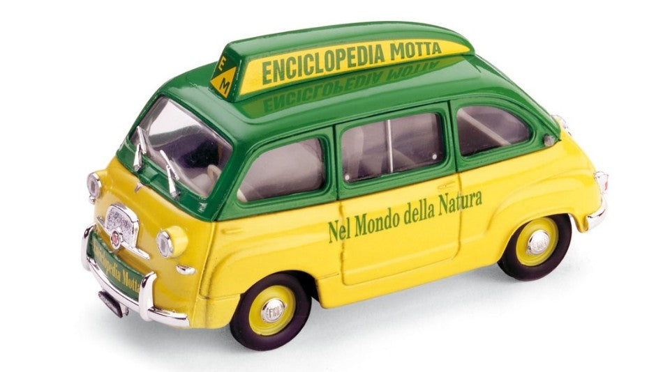 Brumm - FIAT 600 MULTIPLA ENCICLOPEDIA MOTTA 1956 1:43 - Cod. BM0310