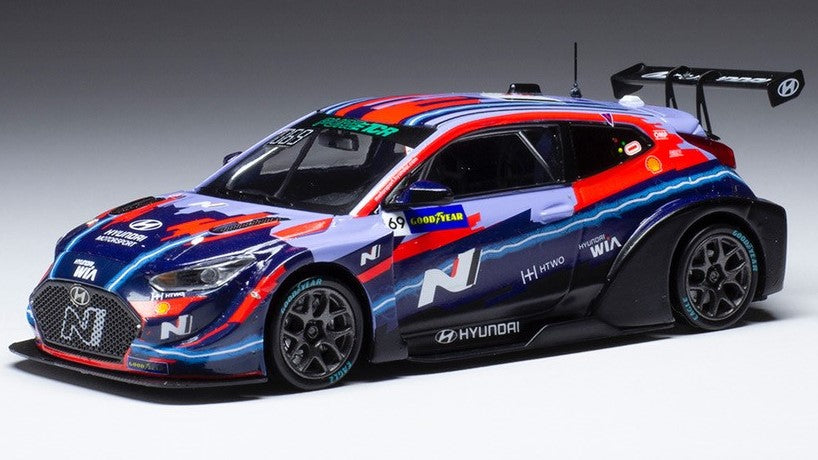 Ixo Model - HYUNDAI VELOSTER N ETCR N.69 HYUNDAI MOTORSP.ETCR PAU 2021 VERNAY 1:43 - Cod. GTM161CLQ
