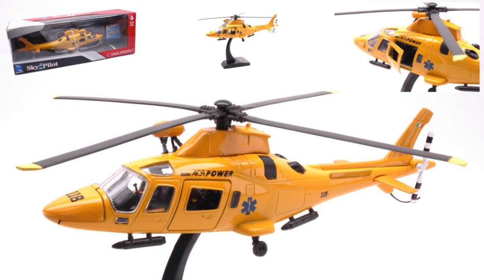 New Ray - ELICOTTERO AGUSTA AW 109 PRONTO INTERVENTO 1:43 - Cod. NY25193