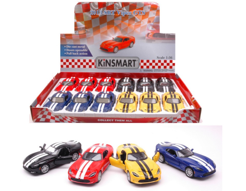 Kinsmart - SRT VIPER GTS 2013 cm 12 1:36 - Cod. KT5363DF