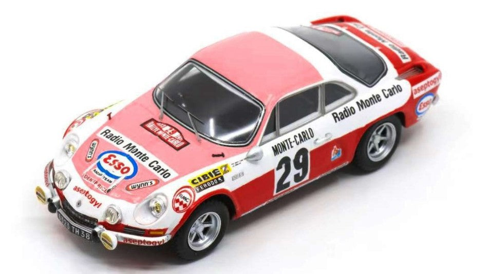 Spark Model - ALPINE A110 N.29 MONTE CARLO 1973 P.MOSS CARLSSON-E.CRELLIN 1:43 - Cod. S6113