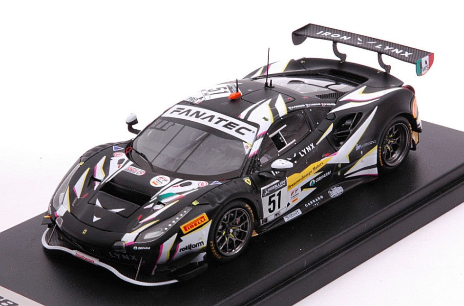 Looksmart - FERRARI 488 GT3 N.51 IRON LYNX WINN.24H SPA LEDOG./NIELS./PIER GUIDI1:43 - Cod. LSRC103
