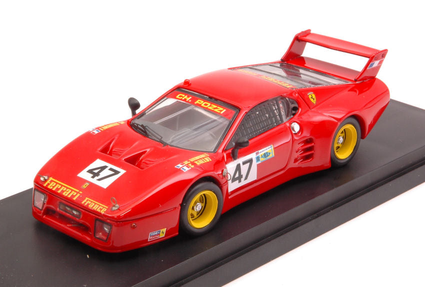 Best Model - FERRARI 512 BB LM N.47 LM 1981 ANDRUET-BALLOT LENA 1:43 - Cod. BT9671
