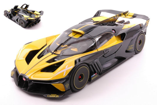 Burago - BUGATTI BOLIDE YELLOW 1:18 - Cod. BU11047Y