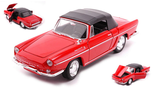 Welly - RENAULT CARAVELLE SOFT TOP RED 1:24 - Cod. WE24068HR