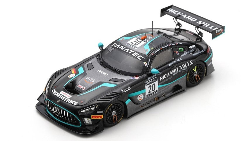 Spark Model - MERCEDES GT3 N.20 24 H SPA 2021 PIERBURG-KURTZ-BRAUN-BAUMANN 1:43 - Cod. SB450