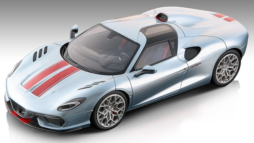Tecnomodel - TOURING SUPERLEGGERA ARESE RH95 2021 MET.SILVER 1:18 - Cod. TMD18268D
