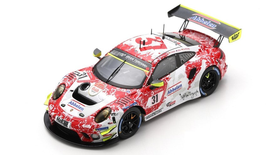 Spark Model - PORSCHE 911 GT3 R N.31 24 H NURBURGRING 2021 PILET-MARTIN-OLSEN-MAKOWIEC - Cod. SG782