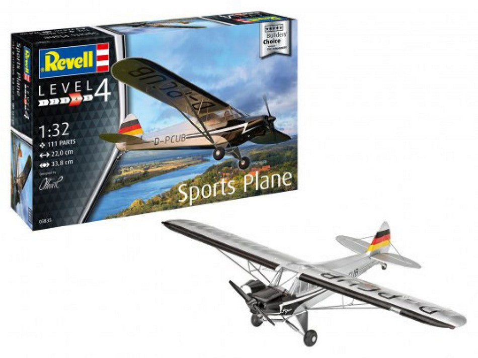 Revell - SPORTS PLANE KIT 1:32 - Cod. RV03835