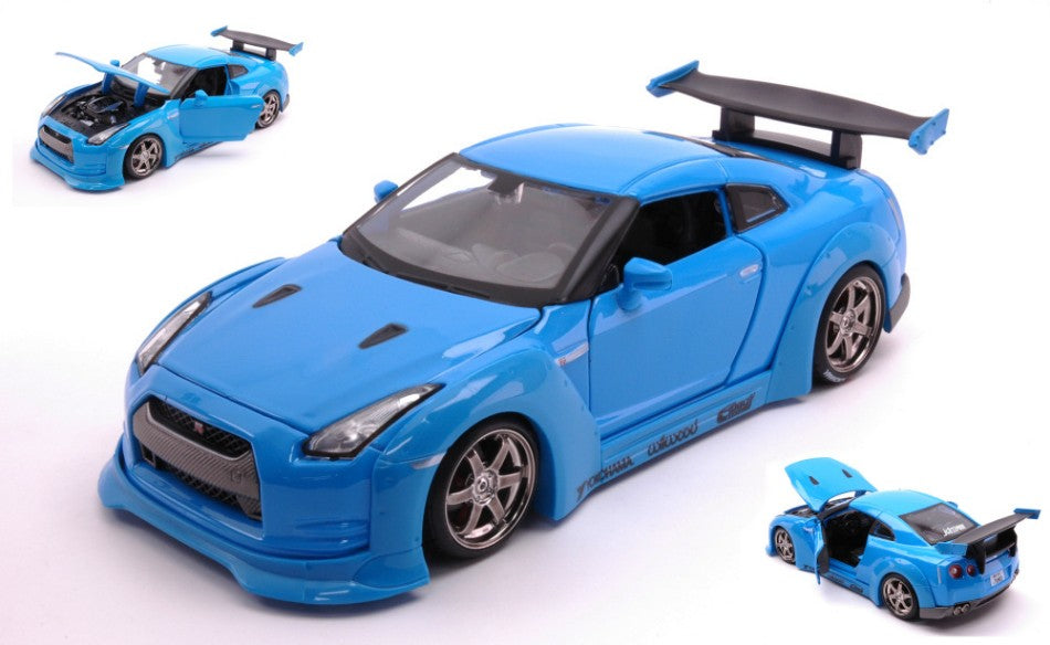 Maisto - NISSAN GT-R 2009 DESIGN TOKYO MODERN BLUE 1:24 - Cod. MI32526B
