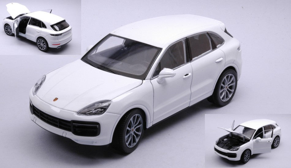 Welly - PORSCHE CAYENNE TURBO WHITE 1:24 - Cod. WE24092W
