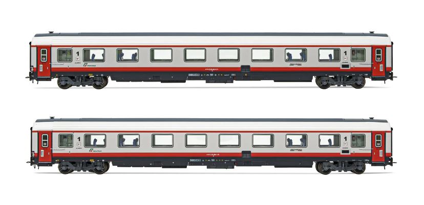 Rivarossi - FS 2-UNITS GRAN CONFORT 1st CLASS FRECCIA EP.VI 1:87 - Cod. HR4351