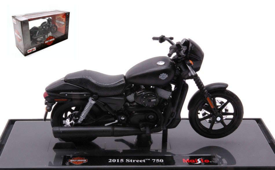 Maisto - HARLEY DAVIDSON STREET 750 2015 MATT BLACK 1:18 - Cod. MI16946