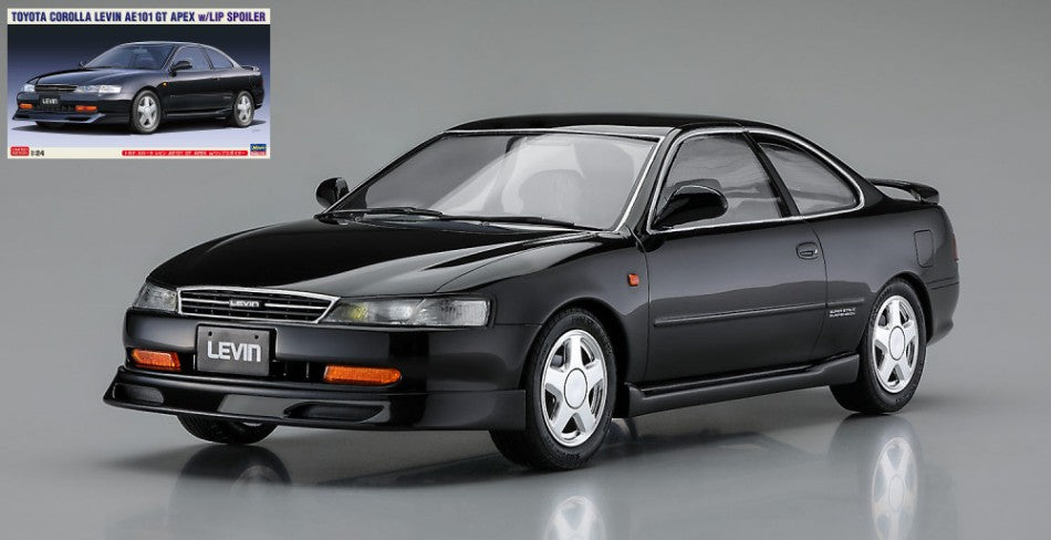 Hasegawa - TOYOTA COROLLA LEVIN AE101 GT APEX W/LIP SPOILER KIT 1:24 - Cod. HA20582