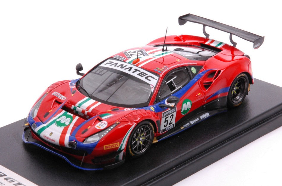 Looksmart - FERRARI 488 GT3 N.52 2nd.24H SPA 2021 MACH./WART./BERT./ROVERA 1:43 - Cod. LSRC105