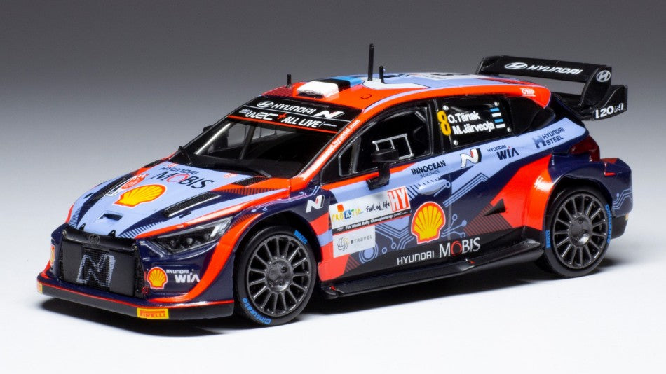 Ixo Model - HYUNDAI i20 N RALLY1 N.8 RALLY CROATIA 2021 TANAK-JARVEOJA 1:43 - Cod. RAM850