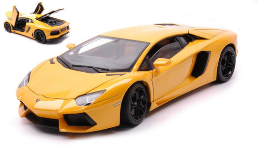 Welly - LAMBORGHINI AVENTADOR LP700-4 2011 YELLOW 1:18 - Cod. WE18041Y